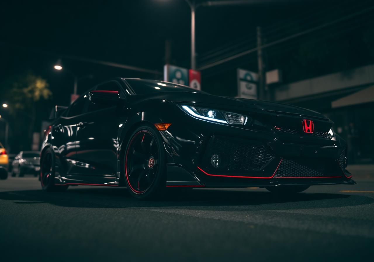 Civic Type R · Black Edition — máquina do mês